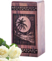 sunset beach Urn Size 5(H)x3(W)x3(L)Inches