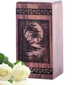 sunset beach Urn Size 5(H)x3(W)x3(L)Inches