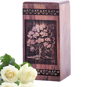 tree of life Urn Size 5(H)x3(W)x3(L)Inches