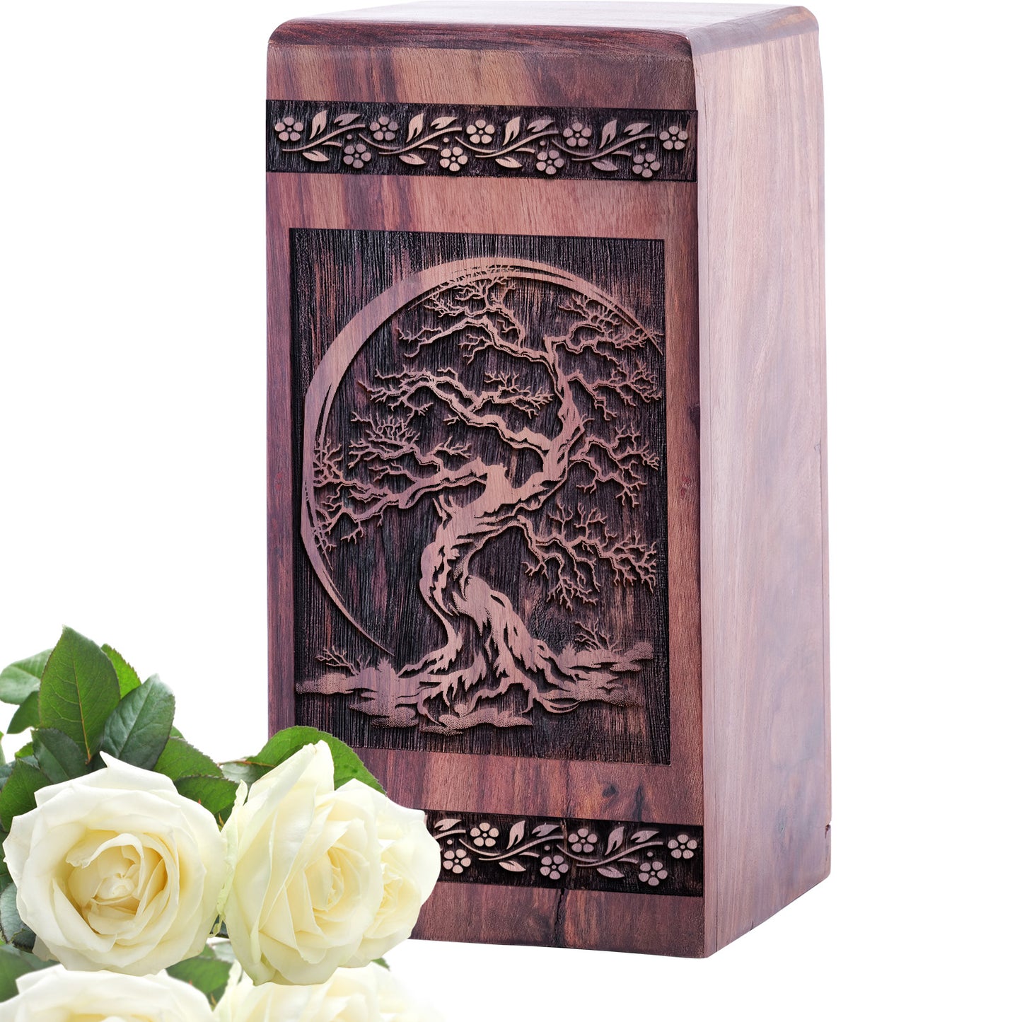 tree of life Urn Size 5 Inch 5”(H) x 3”(W) x 3”(L)