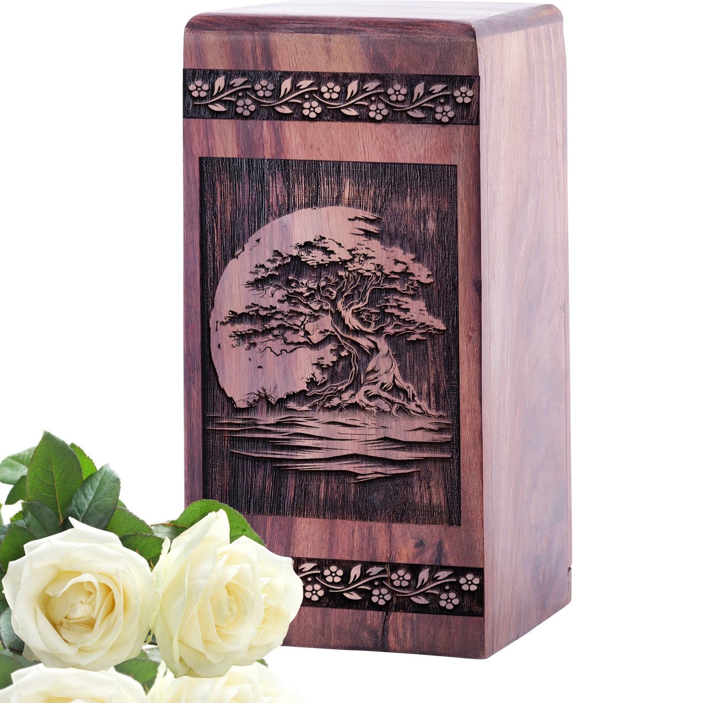 tree of life Urn Size 5 Inch 5”(H) x 3”(W) x 3”(L)