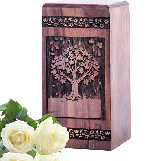 maple tree Urn Size 5 Inch 5”(H) x 3”(W) x 3”(L)