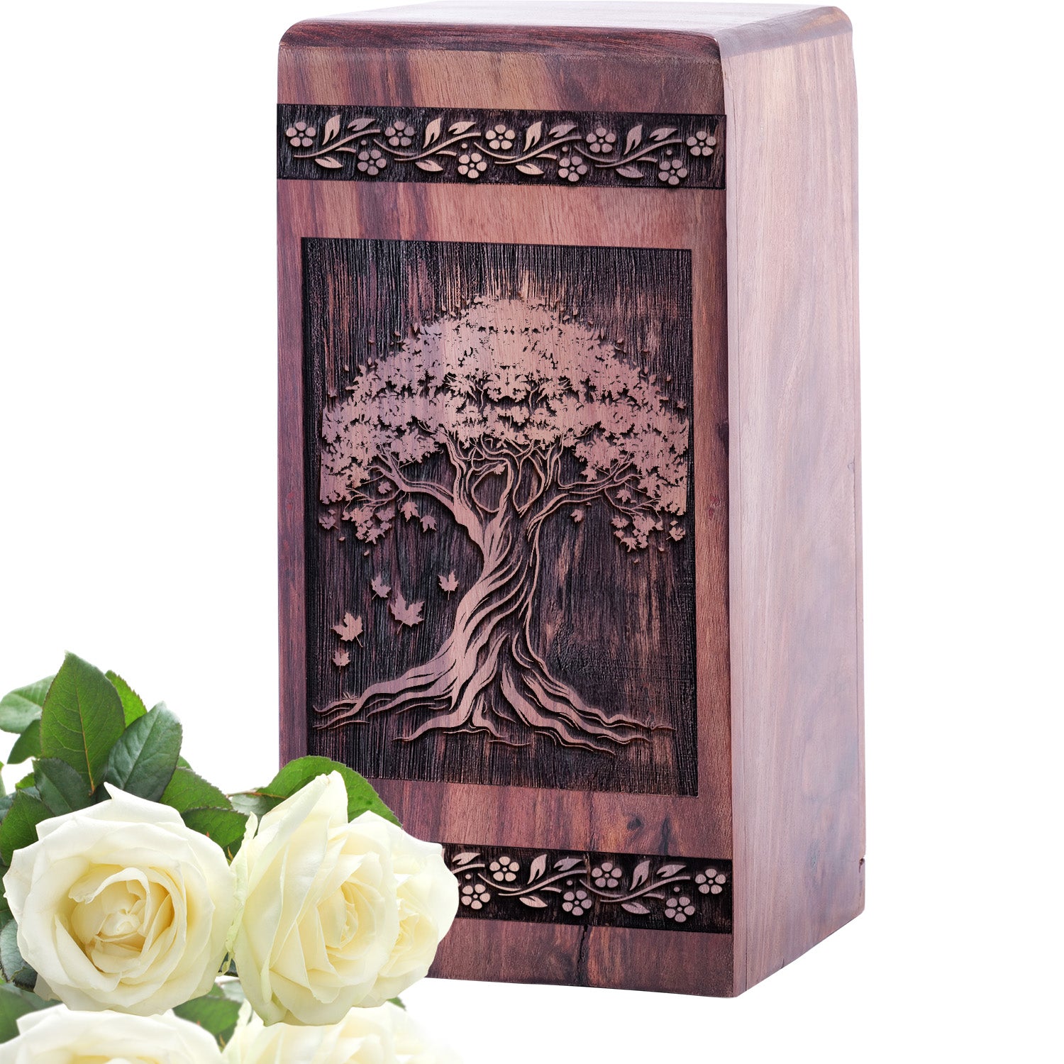 maple tree Urn Size 5 Inch 5”(H) x 3”(W) x 3”(L)
