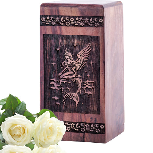 mermaid Urn Size 5 Inch 5”(H) x 3”(W) x 3”(L)