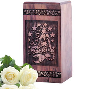 mermaid Urn Size 5(H)x3(W)x3(L)Inches