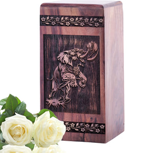 elephant Urn Size 5(H)x3(W)x3(L)Inches