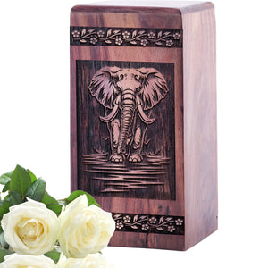 elephant Urn Size 5(H)x3(W)x3(L)Inches