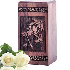 horse Urn Size 5(H)x3(W)x3(L)Inches