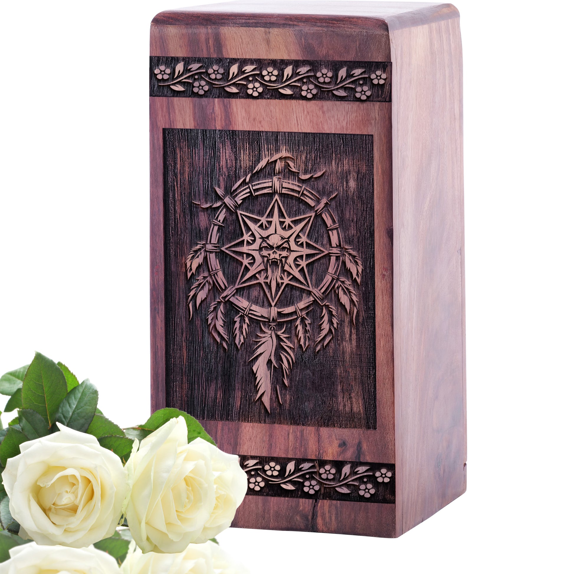 Dream catcher Urn Size 5 Inch 5”(H) x 3”(W) x 3”(L)