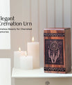 Medium Wooden Dream Catcher Urn for Human Ashes Memorial