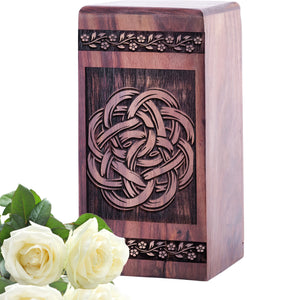 Celtic Knot Urn Size 5(H)x3(W)x3(L)Inches