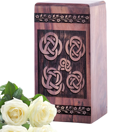 Celtic Knot Urn Size 5 Inch 5”(H) x 3”(W) x 3”(L)
