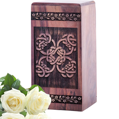 Celtic Knot Urn Size 5 Inch 5”(H) x 3”(W) x 3”(L)