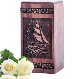 Sunset Urn Size 5(H)x3(W)x3(L)Inches