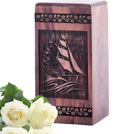 Sunset Urn Size 5 Inch 5”(H) x 3”(W) x 3”(L)