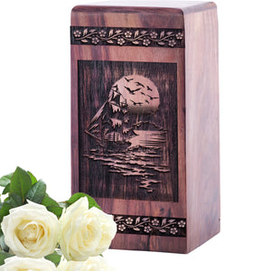 Sunset Urn Size 5(H)x3(W)x3(L)Inches
