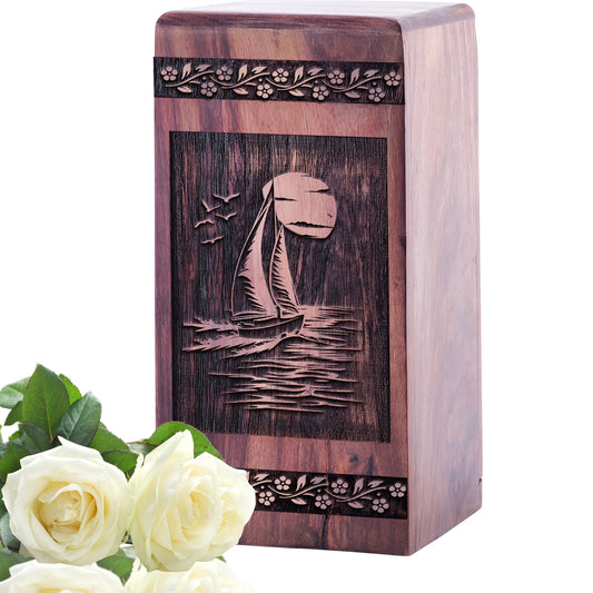Sunset Urn Size 5 Inch 5”(H) x 3”(W) x 3”(L)