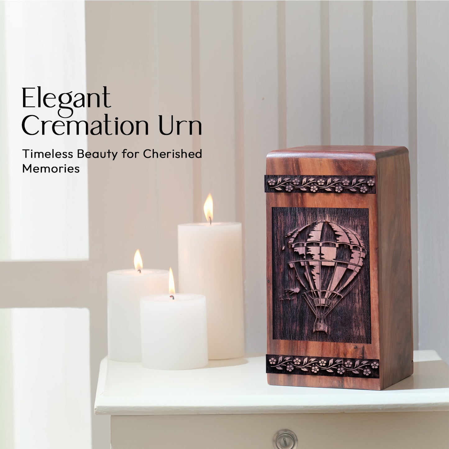 Surfer Urn Size 10 Inch 10”(H) x 5.5”(W) x 5.5”(L)