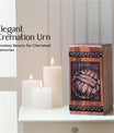 Wooden Volleyball Net Cremation Urn for Human Ashes