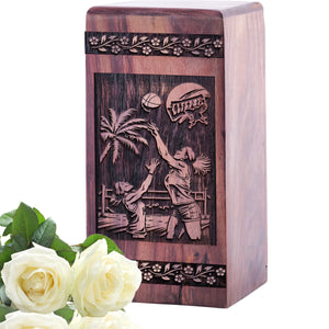 Volleyball Net Urn Size 5(H)x3(W)x3(L)Inches