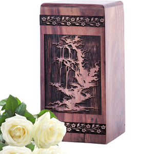 Waterfall Urn Size 5(H)x3(W)x3(L)Inches