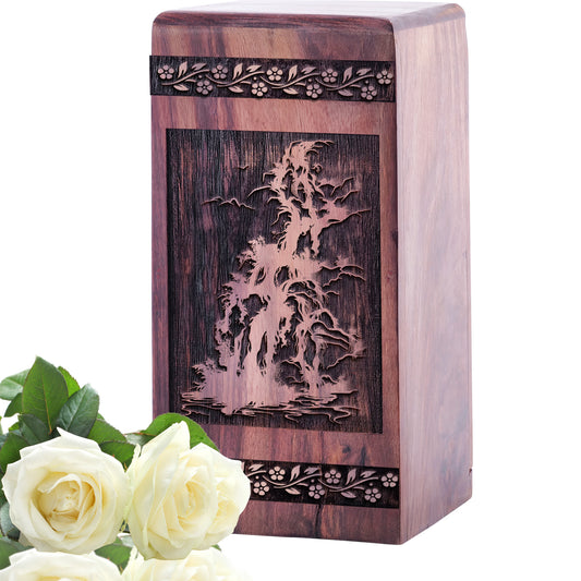 Waterfall Urn Size 5 Inch 5”(H) x 3”(W) x 3”(L)