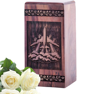 airplane Urn Size 5(H)x3(W)x3(L)Inches