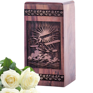 airplane Urn Size 5(H)x3(W)x3(L)Inches