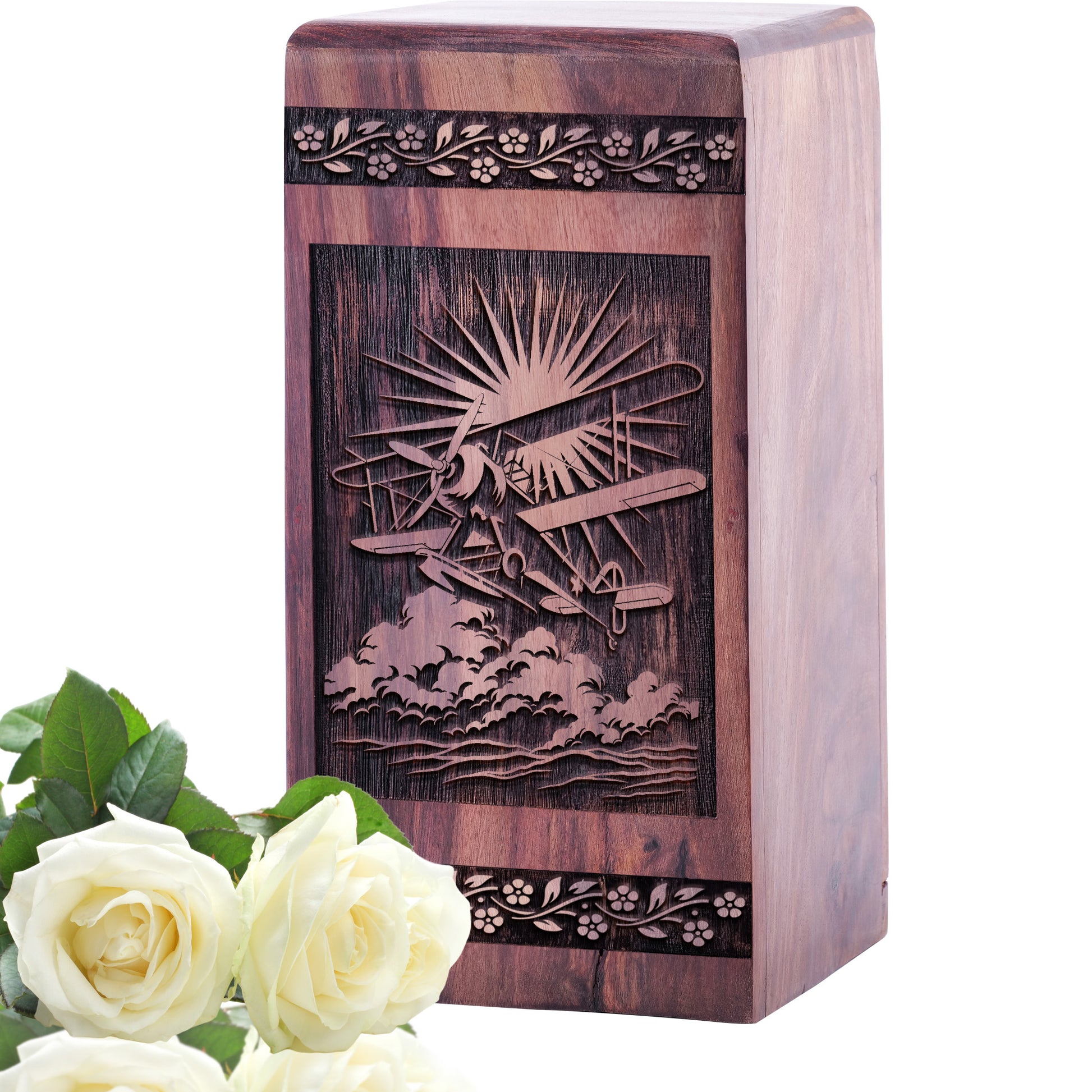 airplane Urn Size 5(H)x3(W)x3(L)Inches