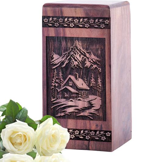 Alpine Meadow Urn Size 5 Inch 5”(H) x 3”(W) x 3”(L)