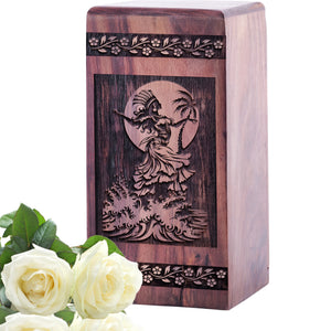 Flamenco Dancer Urn Size 5(H)x3(W)x3(L)Inches