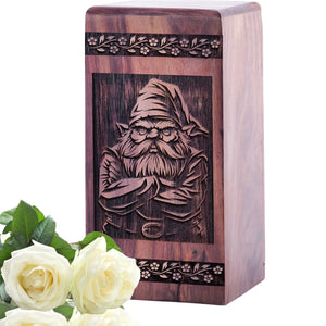Garden Gnome Urn Size 5(H)x3(W)x3(L)Inches