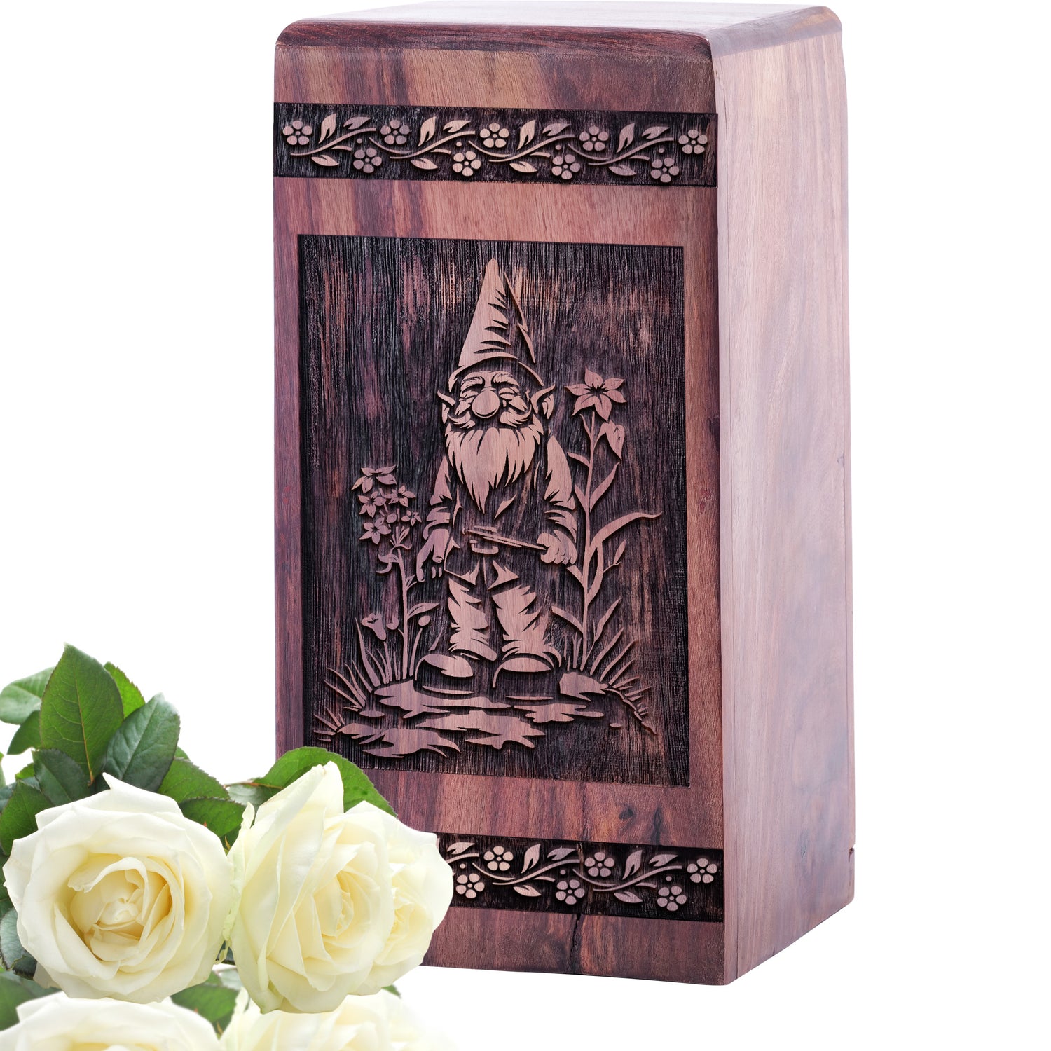 Garden Gnome Urn Size 5(H)x3(W)x3(L)Inches