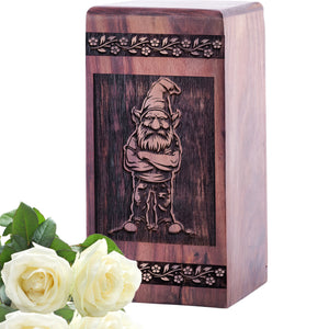 Garden Gnome Urn Size 5(H)x3(W)x3(L)Inches