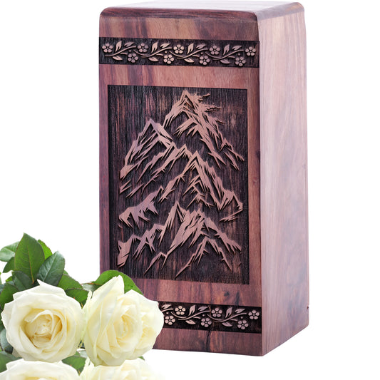 Glacier Urn Size 5(H)x3(W)x3(L)Inches