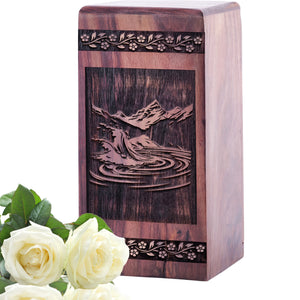 Glacier Urn Size 5(H)x3(W)x3(L)Inches