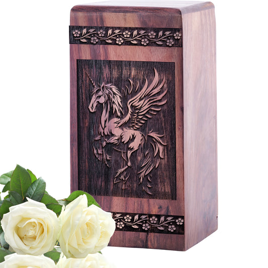 unicorn Urn Size 5 Inch 5”(H) x 3”(W) x 3”(L)