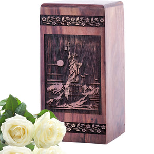 statue of liberty Urn Size 5(H)x3(W)x3(L)Inches