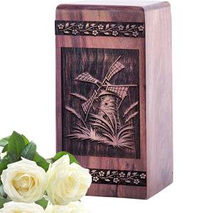 windmill Urn Size 5(H)x3(W)x3(L)Inches