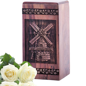 windmill Urn Size 5(H)x3(W)x3(L)Inches