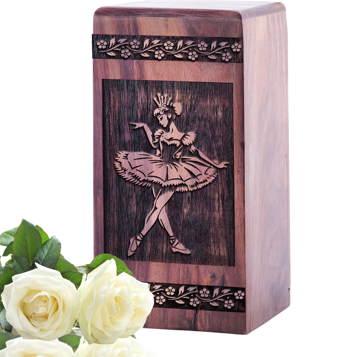 ballet shoes Urn Size 5 Inch 5”(H) x 3”(W) x 3”(L)