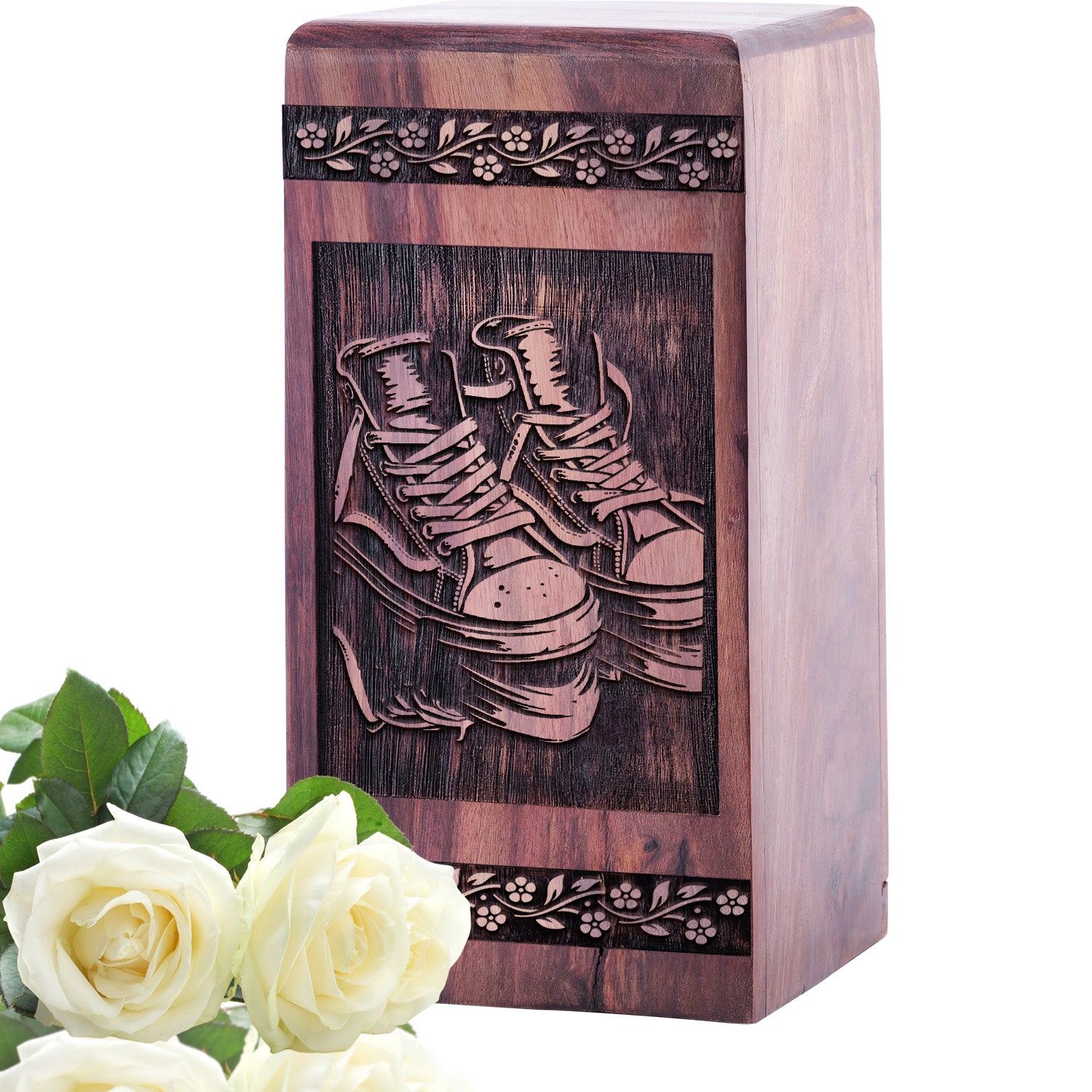 ballet shoes Urn Size 5 Inch 5”(H) x 3”(W) x 3”(L)