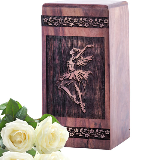 ballet shoes Urn Size 5 Inch 5”(H) x 3”(W) x 3”(L)