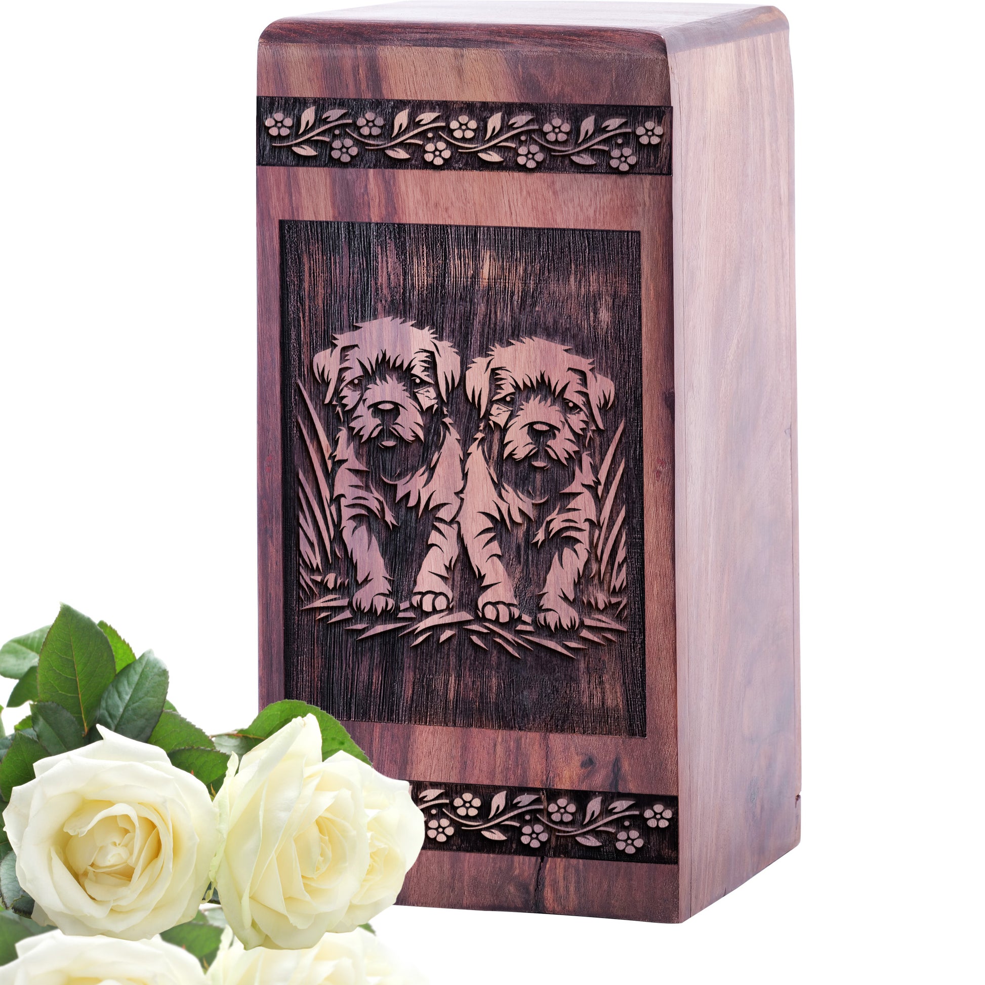 puppies Urn Size 5 Inch 5”(H) x 3”(W) x 3”(L)