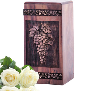 vineyard Urn Size 5(H)x3(W)x3(L)Inches