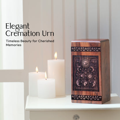 celestial Urn Size 10 Inch 10”(H) x 5.5”(W) x 5.5”(L)