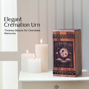 celestial Urn Size 10(H)x5.5(W)x5.5(L)Inches