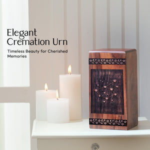 celestial Urn Size 10(H)x5.5(W)x5.5(L)Inches