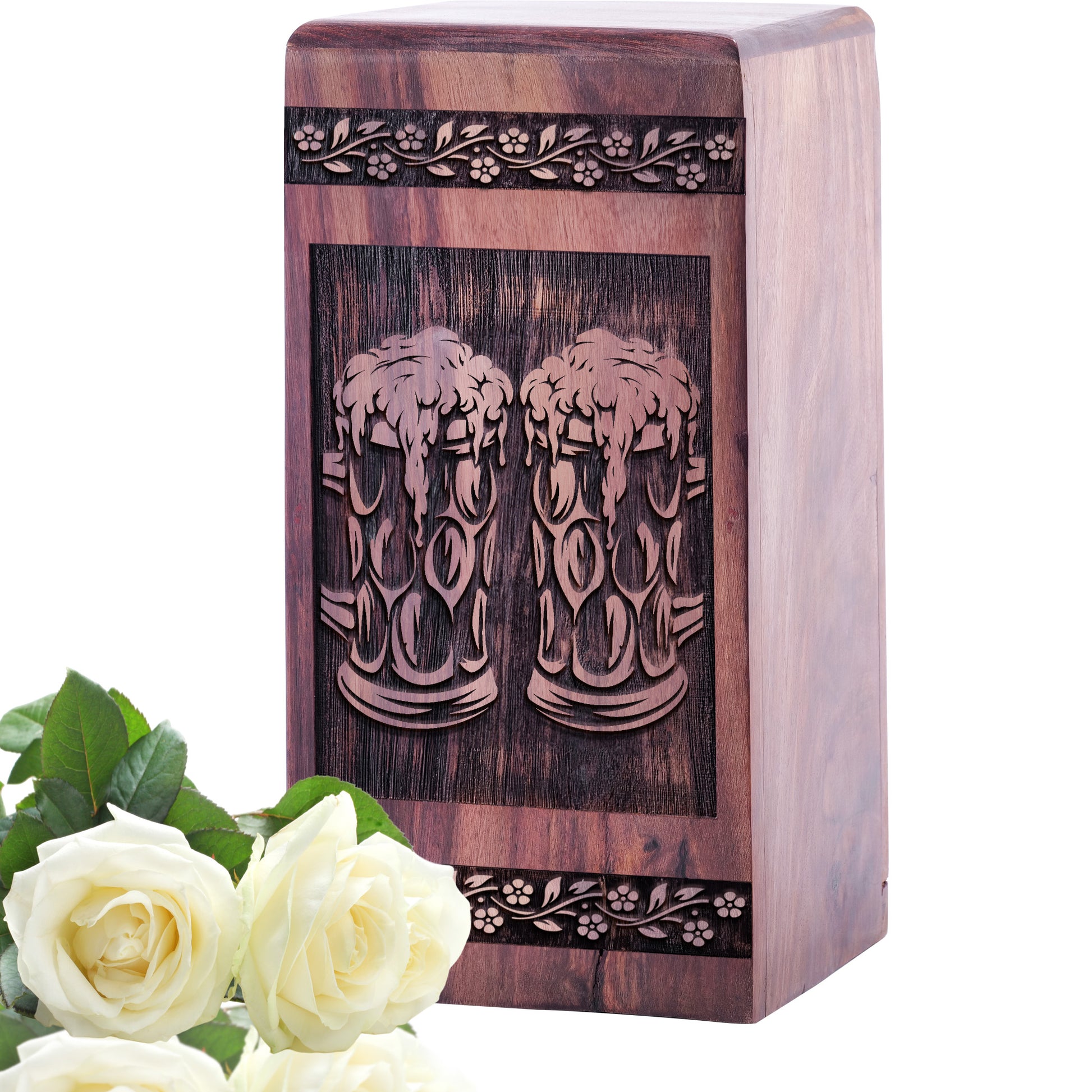 BEER Urn Size 5 Inch 5”(H) x 3”(W) x 3”(L)