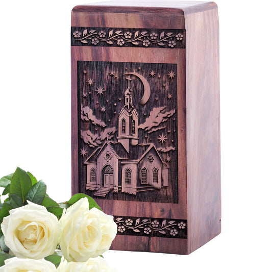 church Urn Size 5(H)x3(W)x3(L)Inches